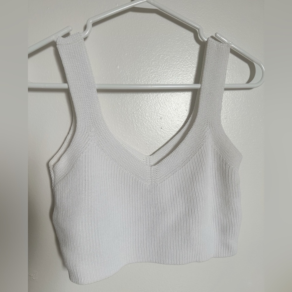 Wilfred knit crop top